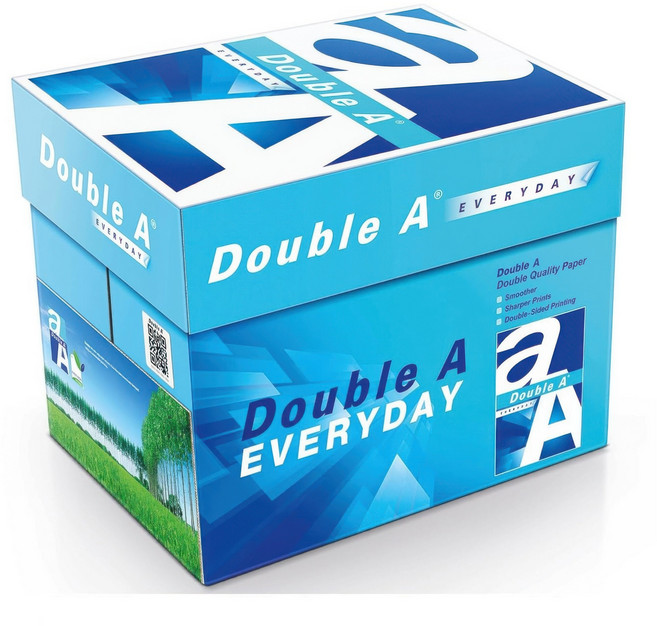 Double A 多功能影印紙 70g, A4, 2500張