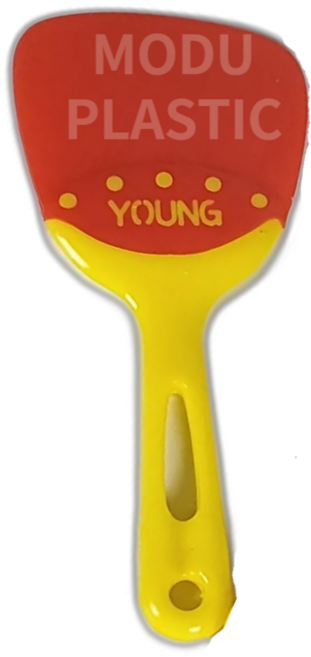 알뜰주걱 소 실리콘 싹싹이주걱 깔끔이 스크래퍼 스패츌라, 1개