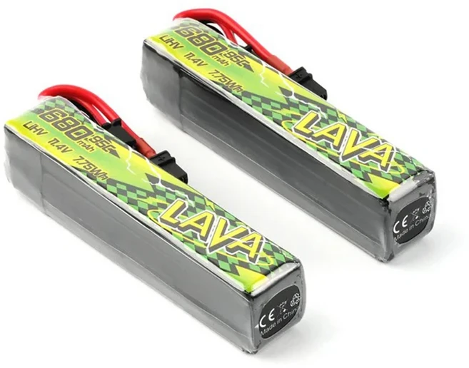 BETAFPV LAVA II 3S 680mAh 95C 11.4V 배터리 2026, 01 2PCS