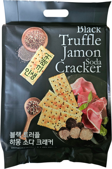 블랙트러플 하몽 소다크래커 294g 개별포장 안주 간식, 2개