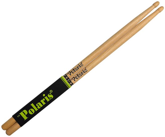 국산 폴라리스 드럼스틱 5A-Polaris-American Hickory-미국산 메이플, 네츄럴, 1개