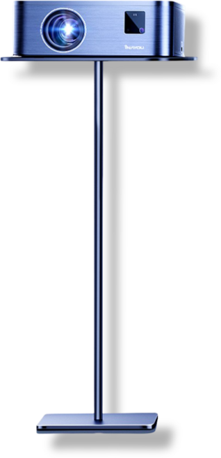 테크오션 스마트 AI 빔프로젝터 5500안시 8000안시 4K 8K 고화질, A6Turbo MAX + 선반형 스탠드