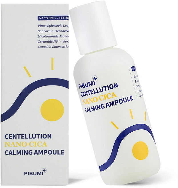 피부미 나노시카 egf 수분 진정 앰플 / 색소침착 속건조 재생앰플, 1개, 80ml