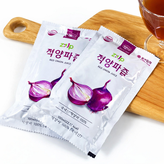 [복길농원]무안 자색양파즙 100ml x 100포 (벌크포장), 100개