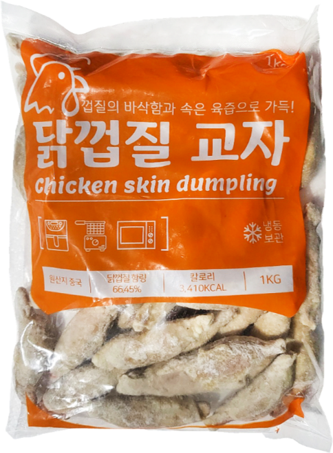 닭껍질교자 1kg 튀김 말이 만두 토리가와, 1개