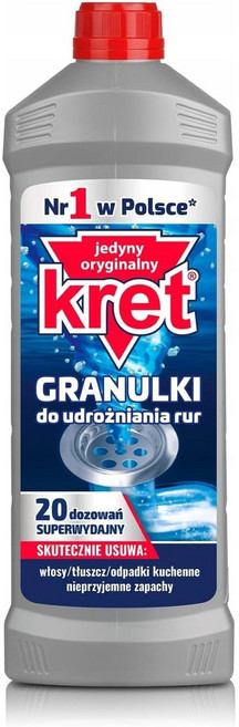 KRET 크렛 배수구 클리너 과립 800g