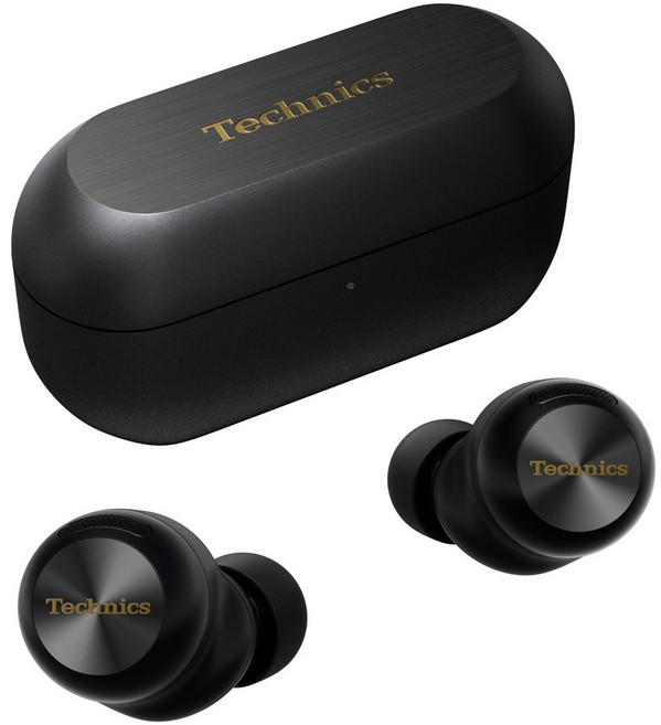 Technics EAH-AZ100 真無線藍牙耳機，磁流體驅動單元，降噪, 黑色, AZ100-K