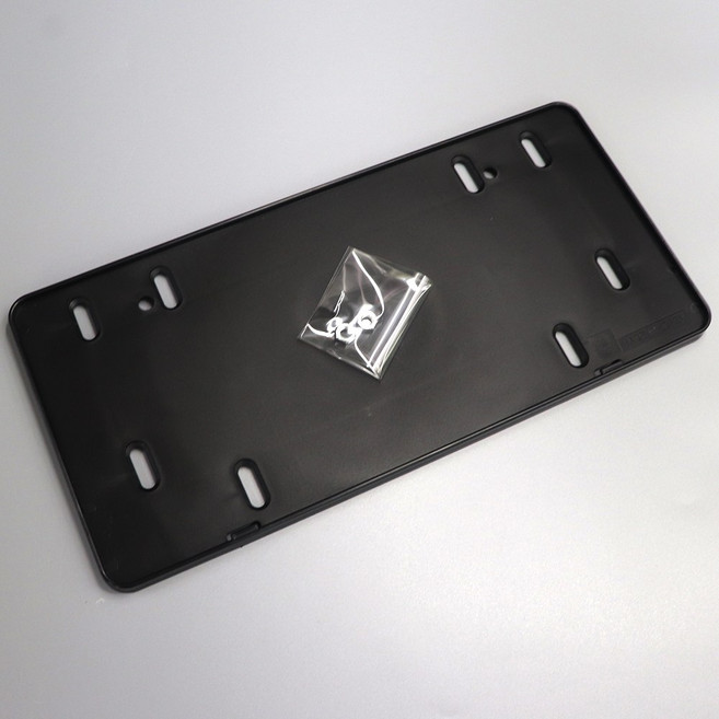 짧은번호판 자동차 숏타입 번호판가드 기본형 구형가드 천공, 숏번호판, 1개