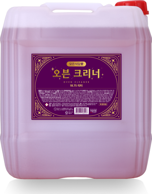 모든식당애 업소용 프리미엄 대용량 오븐크리너, 1개, 18.75L