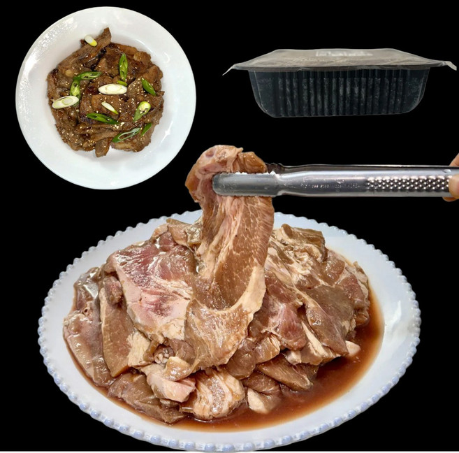 양념갈비 국내산 갈비 대량주문 식자재 업소용 도매 소매 식당용 대용량 단체 급식용, 1개, 3kg