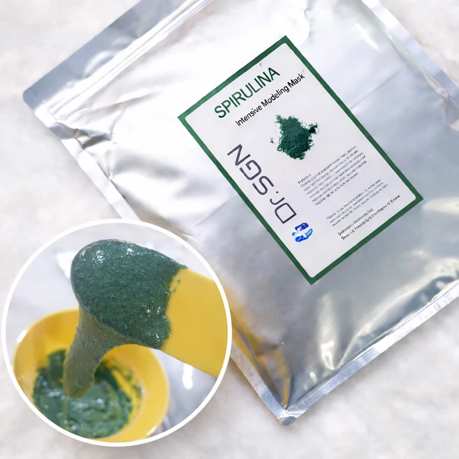 [에스지엔바이오] 닥터에스지엔 스피루리나 모델링팩 1kg Dr.SGN Spirulina Modeling Mask 스피룰리나 플라텐시스가루 50 000PPM 고함량 함유, 1개, 1개입 - 쿠팡