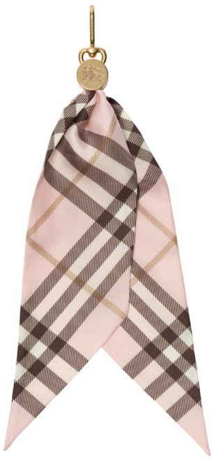 버버리 체크 실크 스카프 참