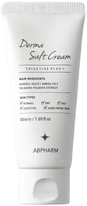 ()에이비팜 2세대 더마 솔트 크림 50ml 보습 수분크림(튜브형), *, 1개