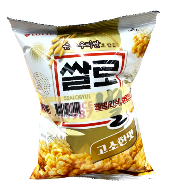 롯데 순수우리쌀 쌀로별 고소한맛, 62g, 3개