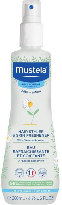 무스텔라 베이비 아보카도 카모마일 헤어 스킨 토너 미스트, 1개, 200ml