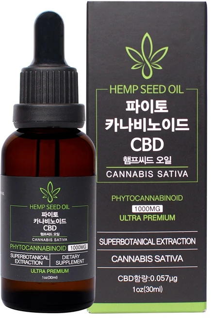 파이토카나비노이드 CBD 햄프씨드 오일, 1개, 30ml - 쿠팡