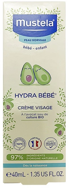 무스텔라 하이드라 모이스쳐라이징 페이셜 크림, 1개, 40ml - 쿠팡