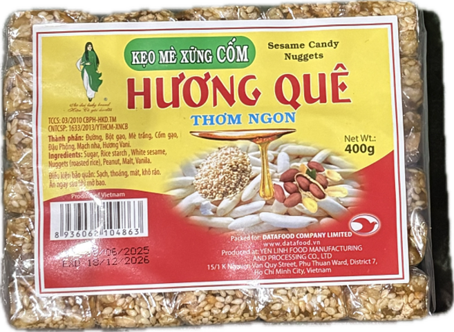 베트남과자 께오메승껌 참깨엿 참깨당과 캔디 박스 400G X 50EA, 50개