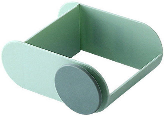 놀자리빙 벽부착 버튼디자인 헤어드라이기 걸이 홀더 욕실용품 심플드라이기걸이, 연그린, 1개