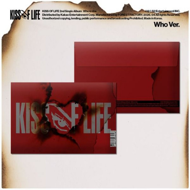 키스 오브 라이프(KISS OF LIFE) ﻿2nd Single Album - Who is she (﻿Who Ver