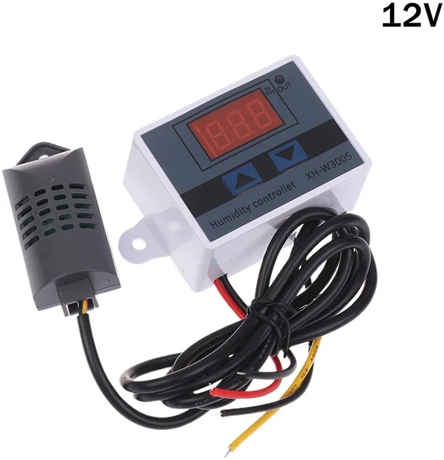 XH-W3005 디지털 습도 조절기 12V 제어 스위치 + 센서, 02 A2, 01 A2