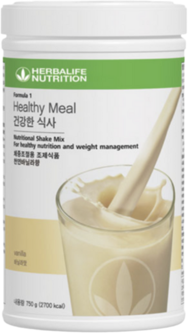허벌라이프 뉴트리셔널 쉐이크 믹스 바닐라, 750g, 1개, 허벌라이프 바닐라맛