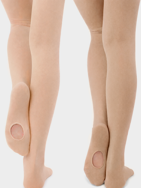 1+1 그레나 성인 발레 홀타이즈 스타킹 연습용 타이즈, 피치핑크+누드베이지