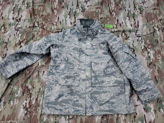 US MILITARY TEXTILE CONTRACTOR ✈️ AIR FORCE USAF CAP PARKA APECS JACKET COAT ABU WET COLD GORETEX XL