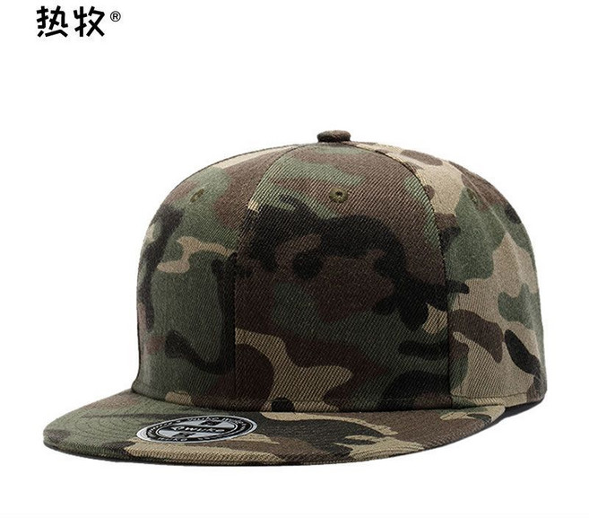 夏天平檐嘻哈棒球帽 鴨舌帽 潮黑色