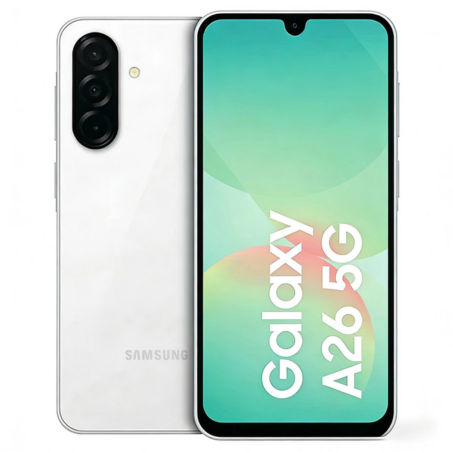 삼성전자 갤럭시 A26 스마트폰 6GB, 128GB, 화이트