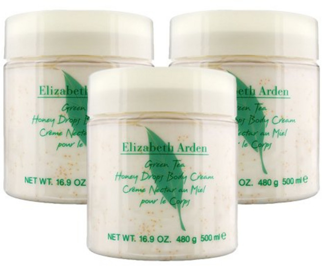 [병행 수입품] Elizabeth Arden 500mL 엘리자베스 아덴 그린 티 허니 드롭 바디, 3개