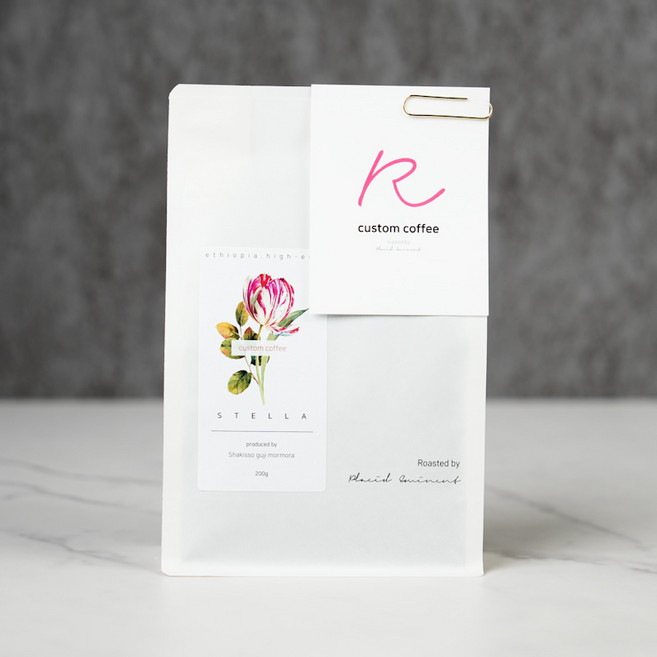 에티오피아 예가체프 아리차 스페셜티 커피 로스팅 원두 스텔라, 1개, 200g, 홀빈(분쇄안함)