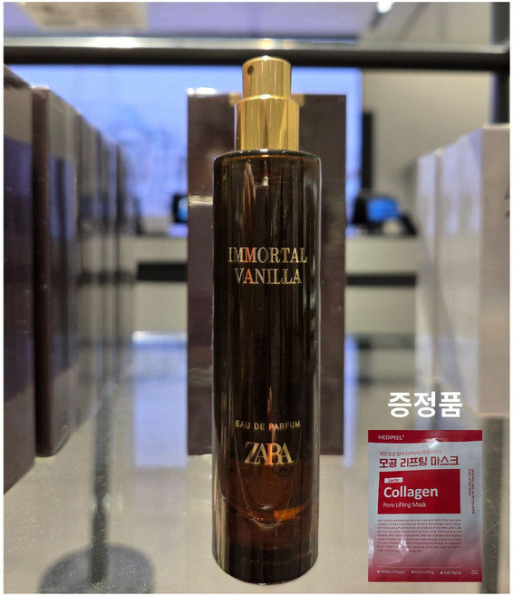 ZARA IMMORTAL VANILLA 자라 이모탈 바닐라 오드 퍼퓸 30ML+ 마스크팩 1매 증정, 1개, 30ml