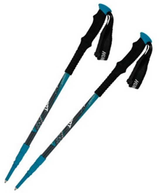 휴몬트 3단등산스틱 에바그립 MSL-505 2p, 블루, 1개
