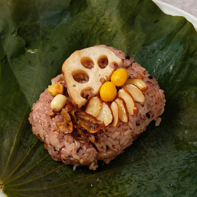 담소연 연꽃잎밥 연잎밥 220gx10개 세트 김기심명인 사찰음식, 영양밥 10개, 1개, 220g