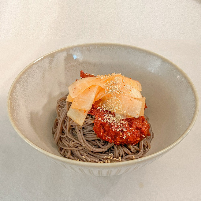 글루텐프리 국내산 쌀100% 쫄깃한 흑미쌀냉면 [비빔], 5개, 200g