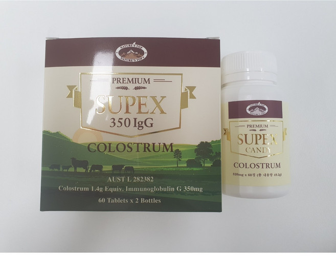 호주 네이쳐스탑 슈펙스 초유 캔디, 120정, 1개