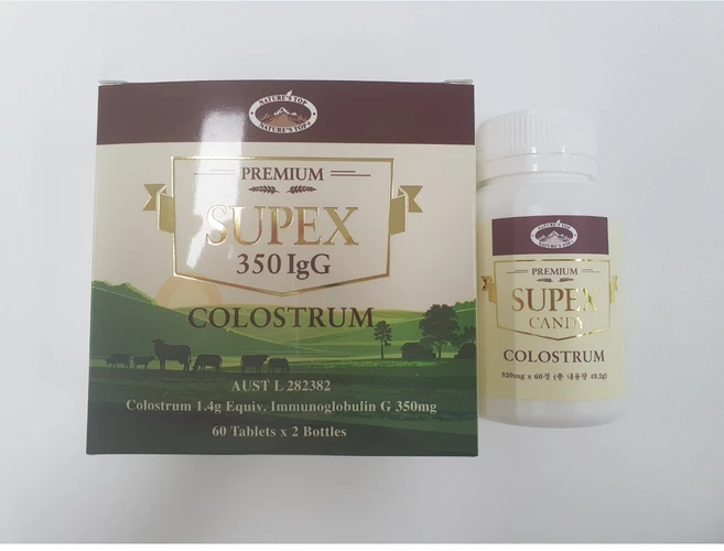 호주 네이쳐스탑 슈펙스 초유 캔디, 120정, 2개 - 쿠팡