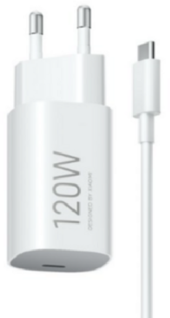 샤오미 120W 나노 하이퍼 C타입 충전기 콤보, WHITE (화이트), 1개