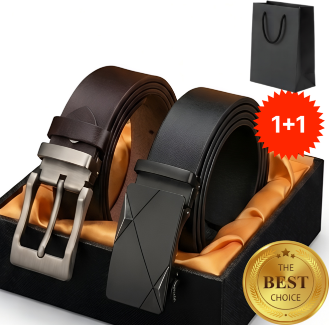어반스펙 1+1 남성 벨트 남자 허리띠 소가죽벨트 정장벨트 자동버클
