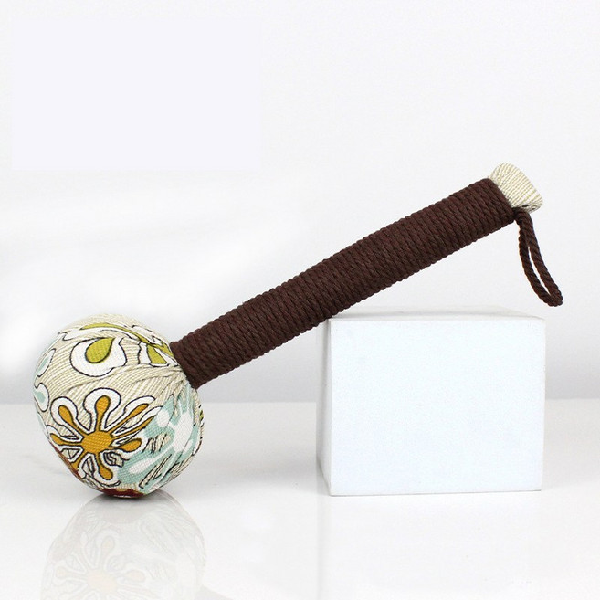 만자천홍 핸드메이드 안마봉 마사지봉 효자손, 브라운, 1개