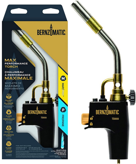 벤조메틱 토치 TS8000 캠핑 인텐시티 캠핑용 361524 TS8000 222952, 한 벌, 1개
