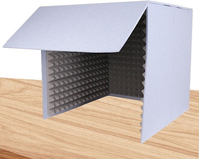 가정용 방음부스 흡음박스 800x1200x800 방음박스 방음 휴대용 간이, 1개, 맞춤 사이즈 및 색상 (고객센터에 문의)