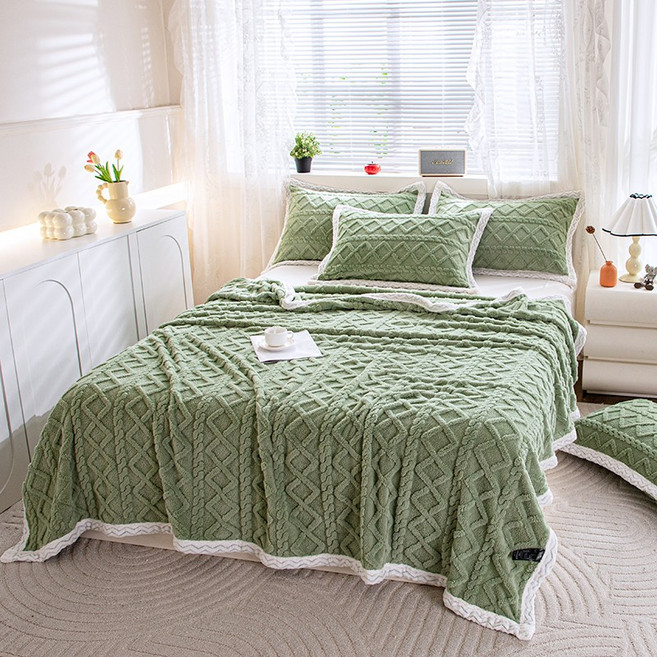 클라우드벨 극세사 담요 부드러운 터치감 소파 거실 캠핑용