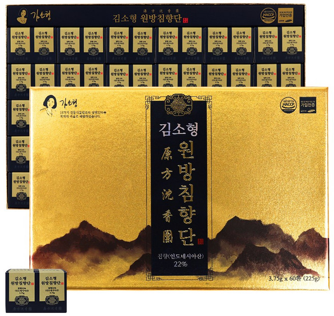 김소형 원방 침향단, 3.75g, 60개