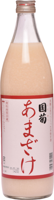 【日本篠崎酒造】國菊甘酒無酒精飲料, 1個, 900ml