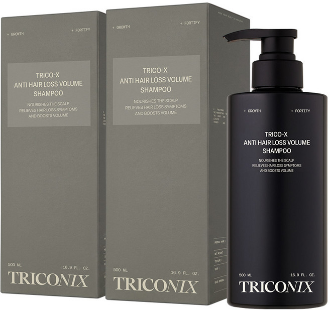 트리코닉스 트리코엑스 탈모완화 볼륨 샴푸, 2개, 500ml