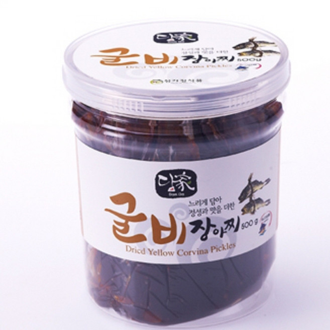 순창성가정식품 굴비장아찌 500g, 1개