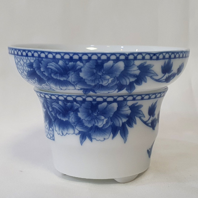 도자기 거름망 받침 세트 걸음망 차도구 보이차 다구, 백자무지거름망, 1개