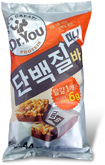닥터유 프로틴바 미니, 13.5g, 44개